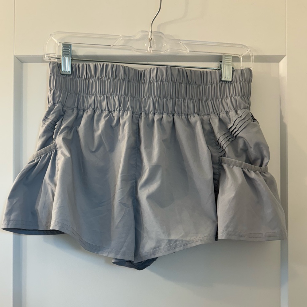 Free People “Get Your Flirt On Shorts” (Like New!) Color: Arctic Mist